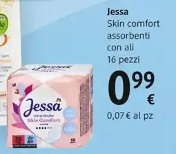 dm drogerie markt Jessa Skin comfort assorbenti con ali offerta