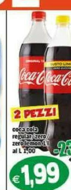 Il Castoro Supermercati Coca cola zero offerta