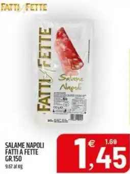 Ard Discount Salame napoli FATTI A FETTE offerta