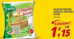 Ard Discount Fagiolini finissimi surgelati ORTOZERO offerta