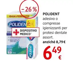 dm drogerie markt POLIDENT adesivo o compresse igienizzanti per protesi dentale offerta