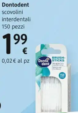 dm drogerie markt Dontodent scovolini interdentali offerta