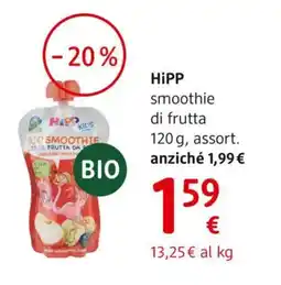 dm drogerie markt HiPP smoothie di frutta offerta