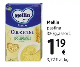 dm drogerie markt Mellin pastina offerta