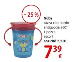 dm drogerie markt Nuby tazza con bordo antigoccia 360° offerta