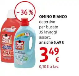 dm drogerie markt OMINO BIANCO detersivo per bucato offerta