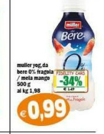 Il Castoro Supermercati Yogurt da bere offerta