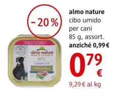 dm drogerie markt almo nature cibo umido offerta