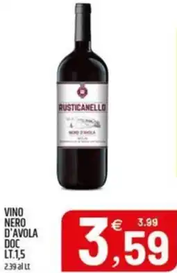Ard Discount Vino nero d'avola doc offerta