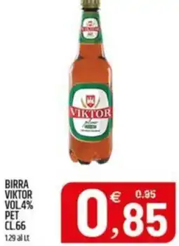 Ard Discount Birra viktor vol.4% pet offerta