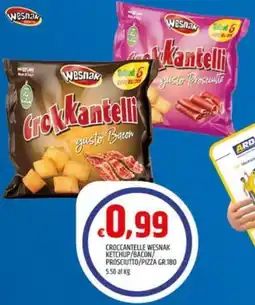 Ard Discount Croccantelle wesnak ketchup/bacon/ prosciutto/pizza offerta