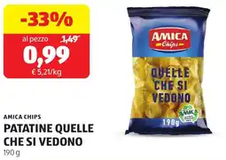 ALDI Amica chips patatine quelle che si vedono offerta
