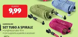 ALDI Gardenline set tubo a spirale offerta