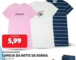 ALDI Up2fashion women camicia da notte da donna offerta