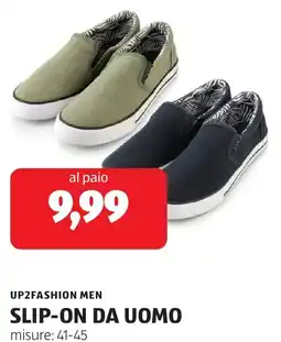 ALDI Up2fashion men slip-on da uomo offerta