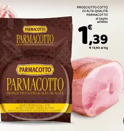 Conad Prosciutto cotto di alta qualità PARMACOTTO offerta