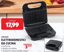 ALDI Ambiano elettrodomestici da cucina offerta