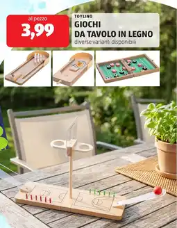 ALDI Toylino da tavolo in legno offerta