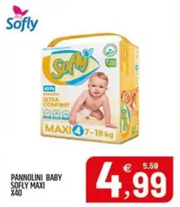 Ard Discount Pannolini baby sofly maxi x40 offerta