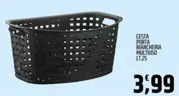 Ard Discount Cesta porta biancheria multiuso offerta