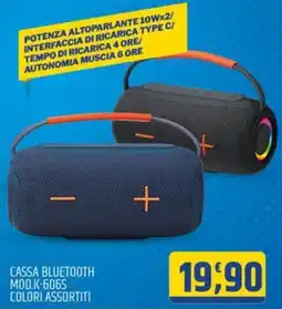 Ard Discount CASSA BLUETOOTH MOD.K-606S offerta