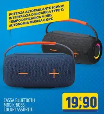 CASSA BLUETOOTH MOD.K-606S