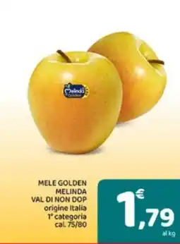 Conad Mele golden melinda val di non dop offerta
