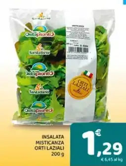Conad Insalata misticanza orti laziali offerta