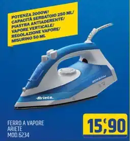 Ard Discount FERRO A VAPORE ARIETE MOD.6234 offerta