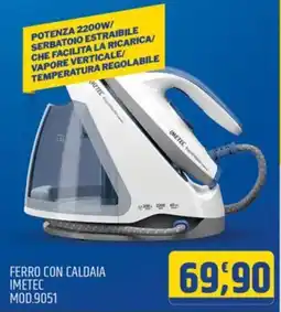 Ard Discount FERRO CON CALDAIA IMETEC MOD.9051 offerta