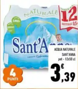 Conad Acqua naturale SANT'ANNA offerta