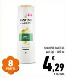 Conad Shampoo PANTENE offerta