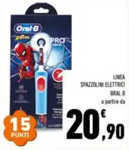 Conad Linea spazzolini elettrici ORAL B offerta