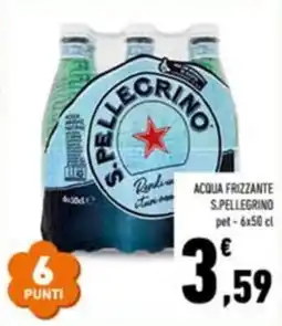 Conad Acqua frizzante S.PELLEGRINO offerta