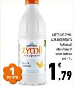 Conad Latte uht zymil alta digeribilita PARMALAT offerta