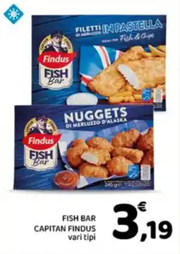 Conad Fish bar CAPITAN FINDUS offerta