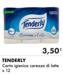 Iper Tosano TENDERLY Carta igienica carezza di latte offerta