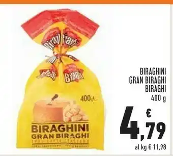Conad Superstore Gran biraghi - biraghini 100% latte italiano 400 g(ml) offerta