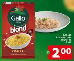 Extra Supermercati Gallo riso blond risotti offerta