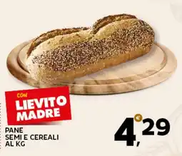 Extra Supermercati Pane semi e cereali al kg offerta