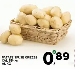 Extra Supermercati Patate sfuse grezze offerta