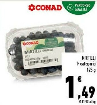 Conad City Conad mirtilli offerta