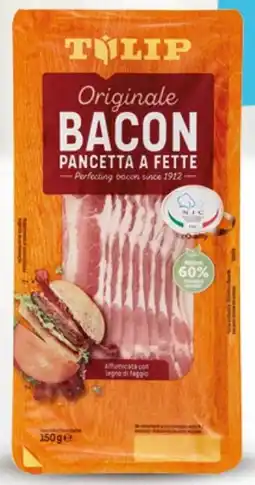 Extra Supermercati Tulip pancetta bacon affumicato fette offerta