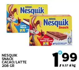 Extra Supermercati Nesquik snack cacao/latte offerta