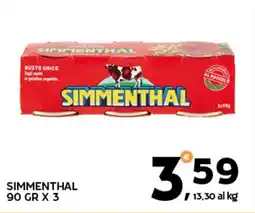 Extra Supermercati Simmenthal offerta
