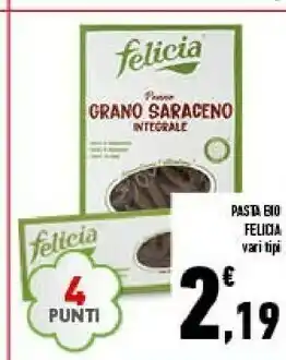 Conad City Fusilli pasta biologica di grano saraceno 250 g(ml) offerta