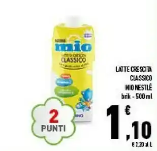 Conad City Latte crescita classico offerta