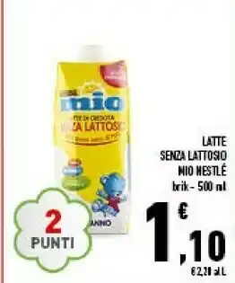 Conad Superstore Latte senza lattosio mio offerta