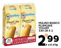 Extra Supermercati Mulino bianco plumcake yogurt offerta