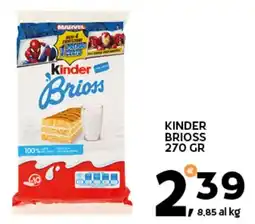 Extra Supermercati Kinder brioss offerta